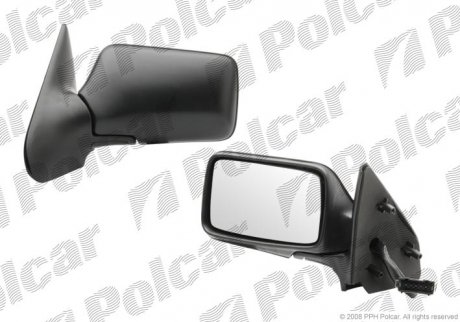 Зеркало наружное правый SEAT IBIZA/CORD.,93- Polcar 6713524E (фото 1)