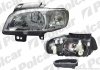 Фото автозапчасти фара основная SEAT IBIZA/CORD.,99- (6K1941044A) Polcar 6714100E (фото 1)