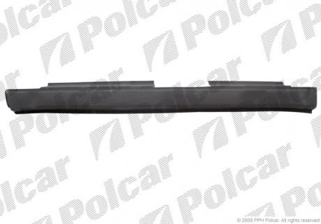 Фото автозапчасти порог правый SEAT TOLEDO -98 Polcar 672042