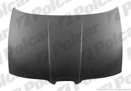 Капот SEAT TOLEDO 10.98-(1L0823031, 1M0823033D) Polcar 672203