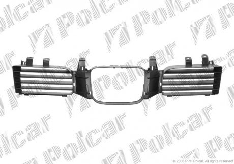 Решітка SEAT TOLEDO 10.98- (1M0853653D 01C) Polcar 672205J