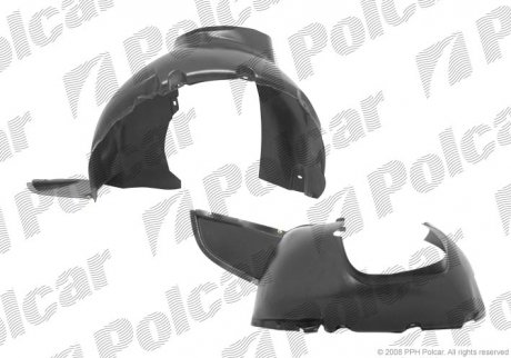 Подкрылок левый SEAT IBIZA, 02-(6L0809957C) Polcar 6730FL1