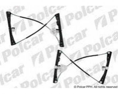 Склопідйомник електричний без електромотора SEAT IBIZA/CORD.,02- (6L3837756G) Polcar 6730PSG6 (фото 1)