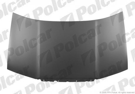 Фото автозапчасти капот SKODA FABIA, 00-07 (SK6Y0823031, 6Y0823031) Polcar 691303J (фото 1)