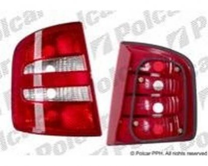 Фото автозапчасти фонарь задний SKODA FABIA, 00-07 (6Y9945111B, 6Y9945111E, 6Y9 945 111 B) Polcar 6913872T