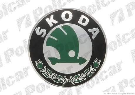 Емблема решітки радіатора Skoda Polcar 6915059X (фото 1)