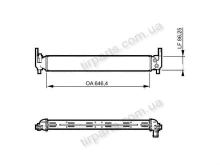 Фото автозапчастини радіатор охолодження A1 (6R0145805E, 6R0145805H) Polcar 691608-1