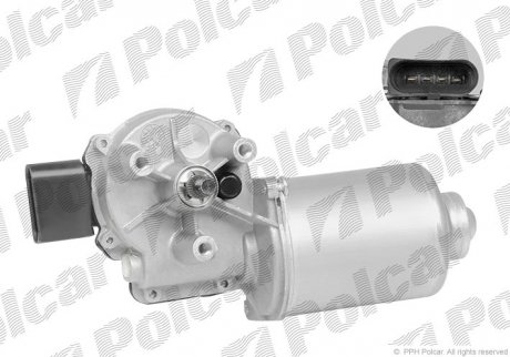 Моторчик стеклоочистителя LEON/TOLEDO/OCTA 97- Polcar 6920SWP1 (фото 1)