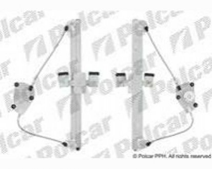 Фото автозапчасти стеклоподъемник электрический без электромотора CITIGO, 12- (1S3837461A) Polcar 69A1PSG5