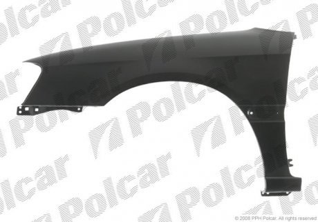 Фото автозапчастини крило переднє праве SUBARU LEGACY, 00- (57120-AE04A, 57129AE000) Polcar 720702