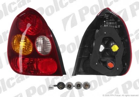 Фото автозапчасти фонарь задний TOYOTA COROLLA, 97- (815601E090, 8156010000, 81560-1E090) Polcar 8112872E