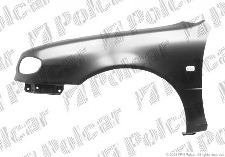 Фото автозапчасти крыло переднее правое TOYOTA COROLLA 00- (53811-1H110) Polcar 811302