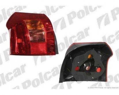 Фото автозапчасти фонарь задний TOYOTA COROLLA, 02- (81551-02150) Polcar 811488-E (фото 1)