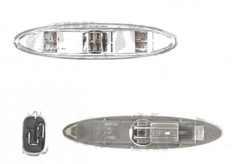 Фото автозапчастини вказівник повороту бічний CAMRY, 06-11 (81730-30130, 81730-30131) Polcar 8138195