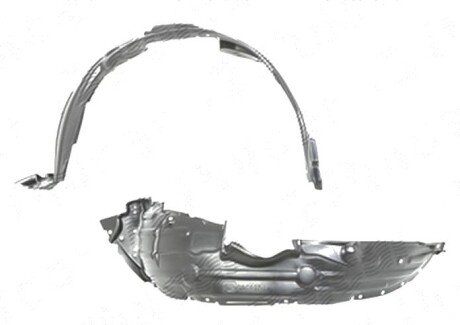 Фото автозапчасти подкрылок левый TOYOTA RAV4, 01- (53876-42051) Polcar 8146FL1Q