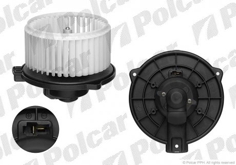 Вентилятор кабіни TOYOTA RAV 4 / CELICA (87103-42040, 87103-20160) Polcar 8146NU-1 (фото 1)