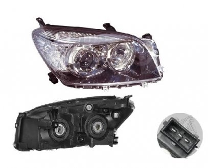 Фото автозапчасти фара основная RAV4, 06- (81130-42360) Polcar 8148101E