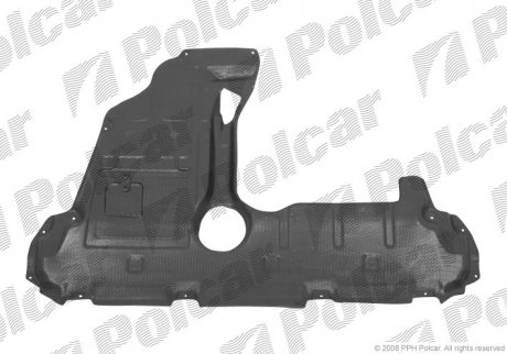 Защита под двигатель RAV4, 06- (51410-42030) Polcar 814834-5