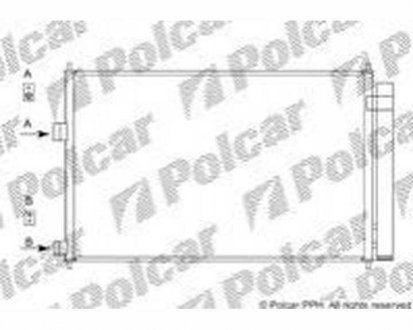 Фото автозапчасти радиатор кондиционера TOYOTA RAV4, 06- (8846042100) Polcar 8148K8C1S