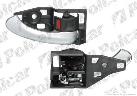 Фото автозапчасти внутренняя ручка RAV4, 06- (69205-06030-C0) Polcar 8148ZW42C