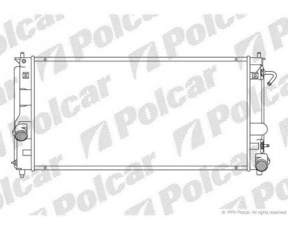 Фото автозапчасти радиатор охлаждения CELICA 11.99-(1640022070) Polcar 815708-2