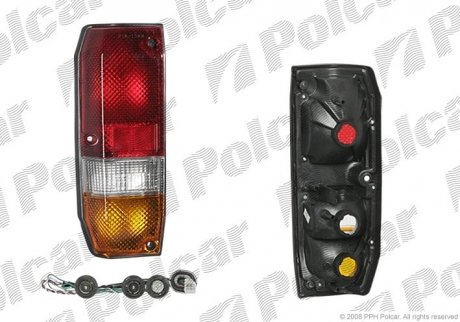 Фото автозапчастини ліхтар задній TOY.LAND CRUISER,-90 (81561-90K00, 81560-69105) Polcar 8175873