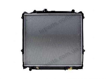 Фото автозапчасти радиатор охлаждения LAND CRUISER 96-02 (1640067131, 1640067130) Polcar 817708-3