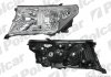 Фото автозапчасти фара основная LAND CRUISER 200,08- (8117060C50, 8117060C51, 8117060C52) Polcar 818409-E (фото 1)