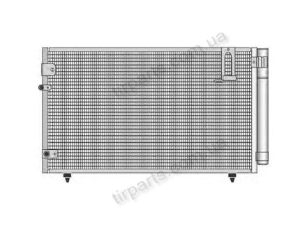 Радиатор кондиционера T.AVENSIS VERSO, 01 Polcar 8187K8C1