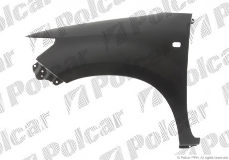 Фото автозапчастини крило переднє праве HILUX, 12- (53811-0K080) Polcar 81P1021