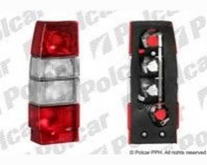 Фото автозапчасти фонарь задний VOLVO 740/760, 82-89 Polcar 9031885E