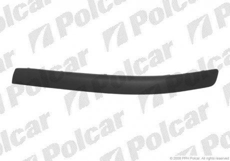 Фото автозапчасти молдинг бампера правый VOLVO S60, 01- (9484011) Polcar 9060076