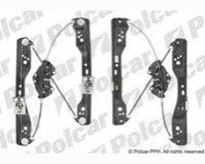 Фото автозапчасти стеклоподъемник электрический без электромотора S/V60, 04.10- (31349487) Polcar 9062PSG2