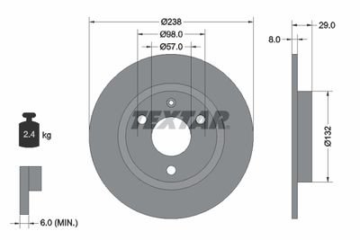 Гальмівні диски Polcar 92038500