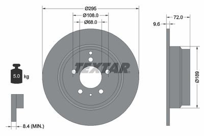 Гальмівні диски Polcar 92066803