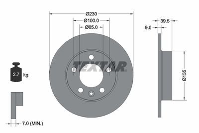 Гальмівні диски Polcar 92082503 (фото 1)