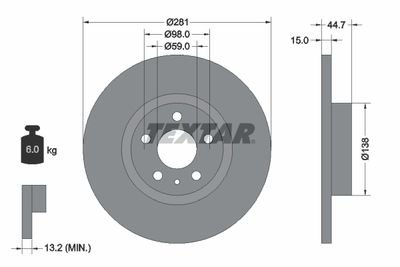 Гальмівні диски Polcar 92096400