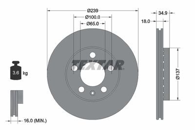 Гальмівні диски Polcar 92106803