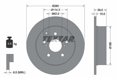 Гальмівні диски Polcar 92168103 (фото 1)