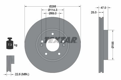 Гальмівні диски Polcar 92290503 (фото 1)