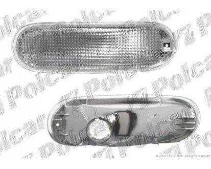 Фото автозапчасти указатель поворота передний Volkswagen BEETLE, 98- (1C0953155A, 1C0953155K) Polcar 9501191E