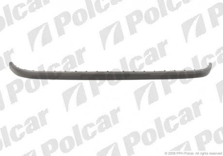 Молдинг бампера Volkswagen BORA 11.98-(1J5807719B41) Polcar 9512074