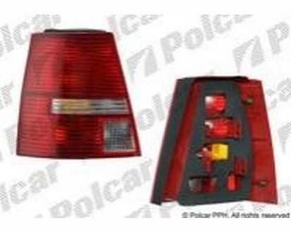 Фото автозапчастини ліхтар задній Volkswagen BORA, 11.98- (1J9945096AB) Polcar 9512884E