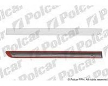 Фото автозапчастини накладка дверей правий Volkswagen GOLF V, 04- Polcar 95130044