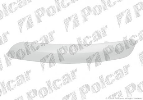Молдинг бампера правый GOLF V PLUS, 05- (5M0 807 656 A GRU) Polcar 9515078 (фото 1)