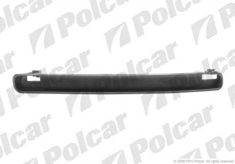 Решетка в бампере левая Volkswagen POLO H/B 10.94- (6NO 853 665A, 6N0853665A) Polcar 9524077 (фото 1)