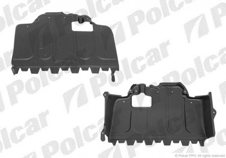 Защита под двигатель Volkswagen POLO H/B 94-99 (6N0825235D) Polcar 9524346Q