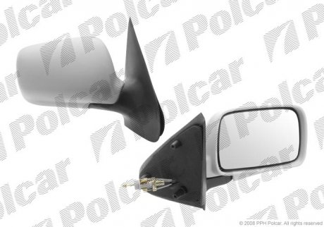Дзеркало зовнішнє правий Volkswagen POLO CLASSIC 96- (6K1857508E) Polcar 9524522E