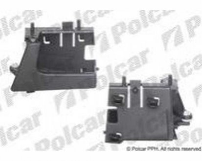 Фото автозапчасти внутренняя ручка Volkswagen POLO, 94- (6N0837113 B41) Polcar 9524ZW41