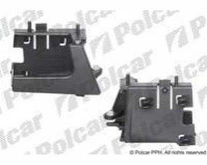 Фото автозапчасти внутренняя ручка Volkswagen POLO, 94- (6N0837114 B41) Polcar 9524ZW42